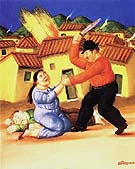 Massacre - Fernando Botero reproduction oil painting