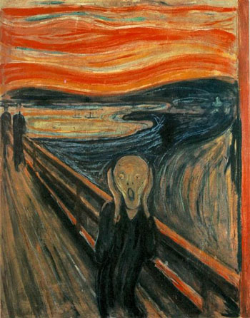 The Scream - Edvard Munch reproduction oil painting
