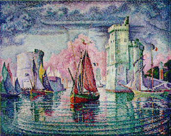Port of La Rochelle 1921 - Paul Signac reproduction oil painting