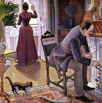 Sunday c1880 - Paul Signac reproduction oil painting