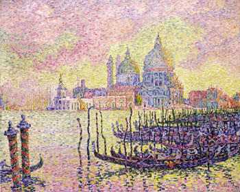Grand Canal Venice 1905 - Paul Signac reproduction oil painting