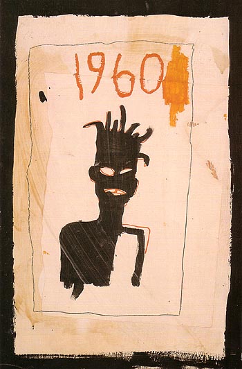 Untitled 1960 1983 - Jean-Michel-Basquiat reproduction oil painting