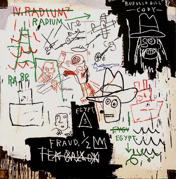 Future Sciences Versus the Man 1982 - Jean-Michel-Basquiat reproduction oil painting