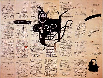 Untitled 1982 - Jean-Michel-Basquiat reproduction oil painting