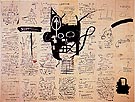 Untitled 1982 - Jean-Michel-Basquiat reproduction oil painting