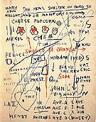 Untitled Cheese Popcorn 1983 - Jean-Michel-Basquiat