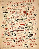 Untitled Quality 1983 - Jean-Michel-Basquiat reproduction oil painting