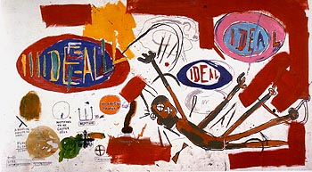 Victor 25448 1987 - Jean-Michel-Basquiat reproduction oil painting