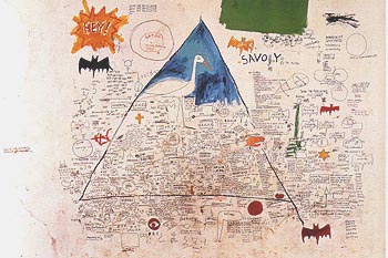 Untitled 1987 - Jean-Michel-Basquiat reproduction oil painting