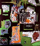 Untitled 1984 - Jean-Michel-Basquiat reproduction oil painting