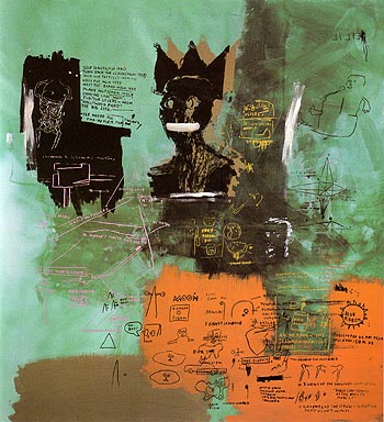 Untitled 1984 - Jean-Michel-Basquiat reproduction oil painting