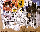 Crowns Peso Neto 1981 - Jean-Michel-Basquiat reproduction oil painting