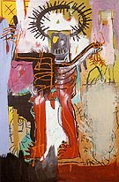 Untitled 1981 2A - Jean-Michel-Basquiat reproduction oil painting