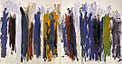 Trees 1990 - Joan Mitchell reproduction oil painting