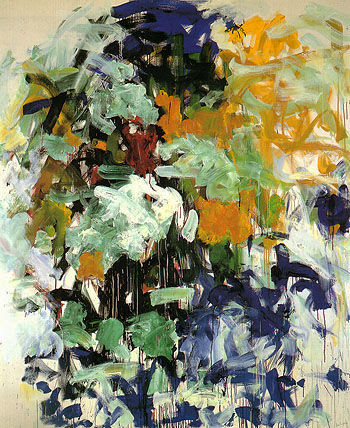 Chord VII 1987 - Joan Mitchell reproduction oil painting