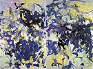 Lille I 1987 - Joan Mitchell reproduction oil painting