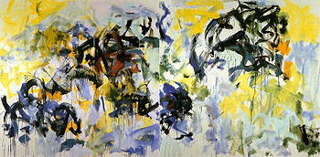 River II 1986 - Joan Mitchell reproduction oil painting