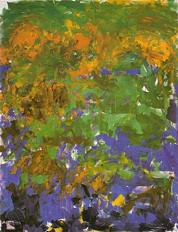 La Grand Vallee I 1983 - Joan Mitchell reproduction oil painting