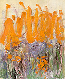 La Lande 1977 - Joan Mitchell reproduction oil painting