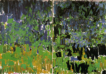 Posted 1977 - Joan Mitchell reproduction oil painting