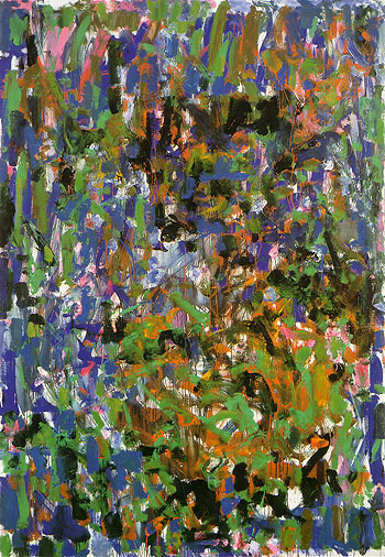 Rosebud 1977 - Joan Mitchell reproduction oil painting