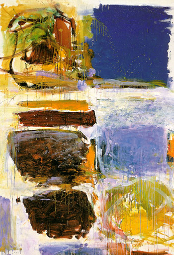 Blue Territory 1972 - Joan Mitchell reproduction oil painting
