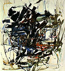 26 Untitled c1960 - Joan Mitchell reproduction oil painting