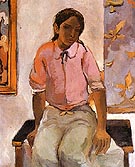 Indian Girl 1952 - Fernando Botero
