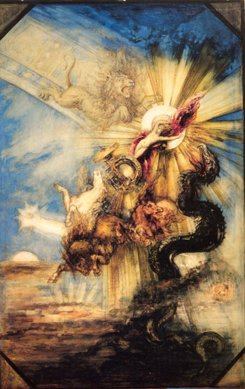 The Fall of Phaethon 1878 - Moreau Gustave reproduction oil painting