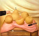 Still Life with Fruits 1978 - Fernando Botero reproduction oil painting