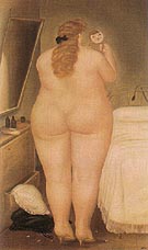 The Morning Toilet 1971 - Fernando Botero