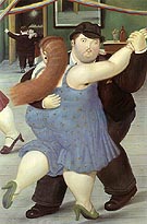 Dance 1987 - Fernando Botero reproduction oil painting