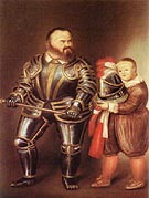 Alof de Vignancourt After Caravaggio 1974 - Fernando Botero