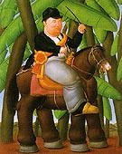 The President - Fernando Botero reproduction oil painting