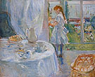 Cottage Interior 1886 - Berthe Morisot reproduction oil painting