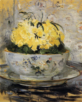 Daffodils 1885 - Berthe Morisot reproduction oil painting
