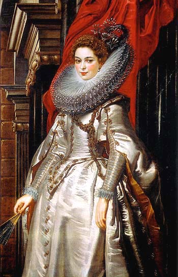 Portrait of the Marchesa Brigida Spinola Doria 1606 - Peter Paul Rubens reproduction oil painting