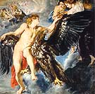 The Abduction of Ganymede 1611 - Peter Paul Rubens reproduction oil painting