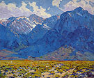 Mount Baxter from Owens Valley 1925 - Alson Skinner Clark