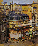 Rooftops Paris 1936 - Alson Skinner Clark reproduction oil painting