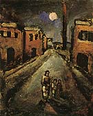 Christ in the Suburbs 1920 - George Rouault reproduction oil painting