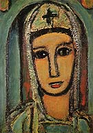 Veronica 1945 - George Rouault reproduction oil painting