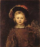 Portrait of a Boy 1655 - Rembrandt Van Rijn