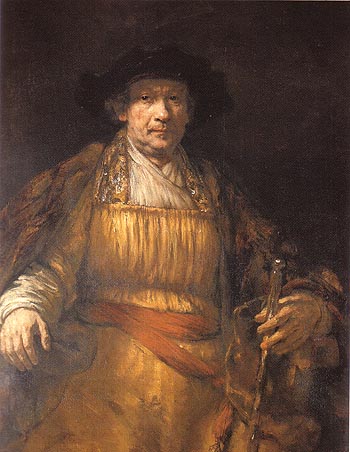 Rembrandt Self Portrait 1659 - Rembrandt Van Rijn reproduction oil painting
