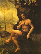 John the Baptist - Leonardo da Vinci reproduction oil painting