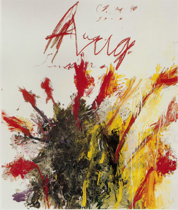 Summer Madness 1990 - Cy Twombly reproduction oil painting