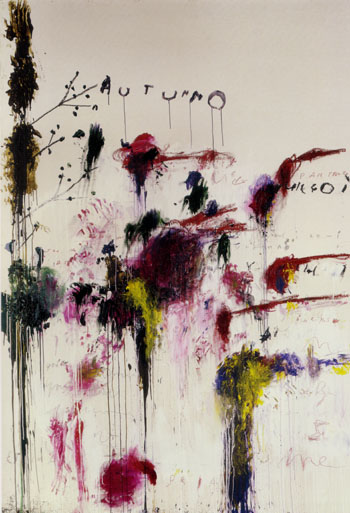 Autumno - Cy Twombly reproduction oil painting