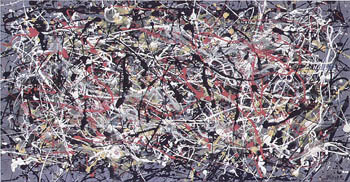 Untitled 1949 - Jackson Pollock reproduction oil painting