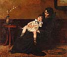The Last Days of Infancy 1885 - Cecilia Beaux reproduction oil painting
