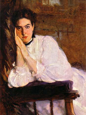 The Dreamer 1893 - Cecilia Beaux reproduction oil painting